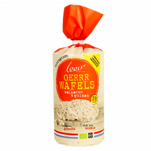 Organic primal spelt & Quinoa popped waffles. 